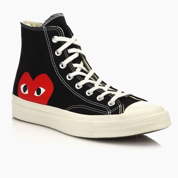 🆕 Womens Converse PLAY Comme des Garcons - Picture 1 of 7